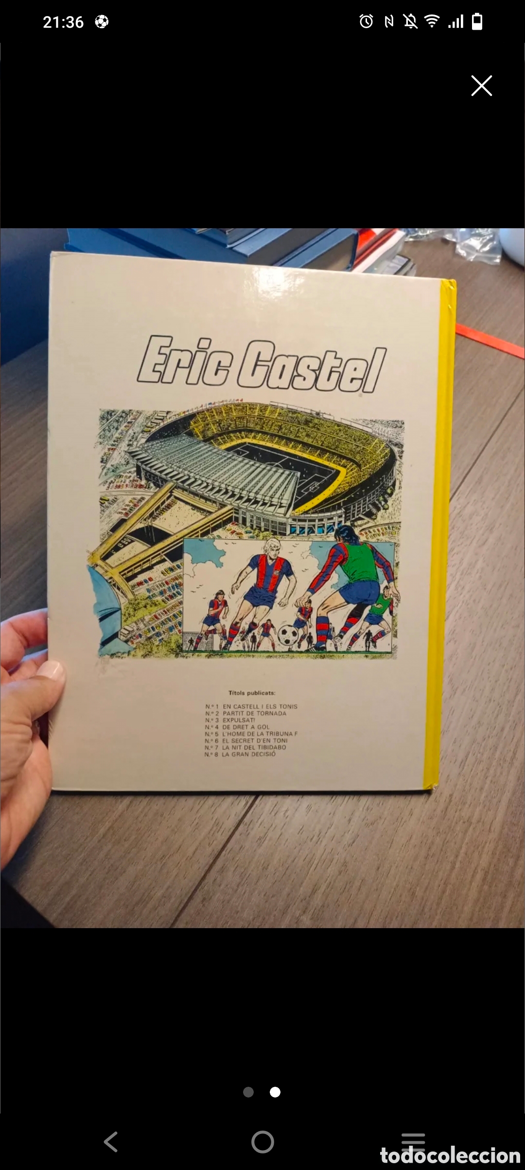 C&oacute;mics: C&ograve;mic Eric Castel, rapa dura, en catal&agrave; - Foto 2