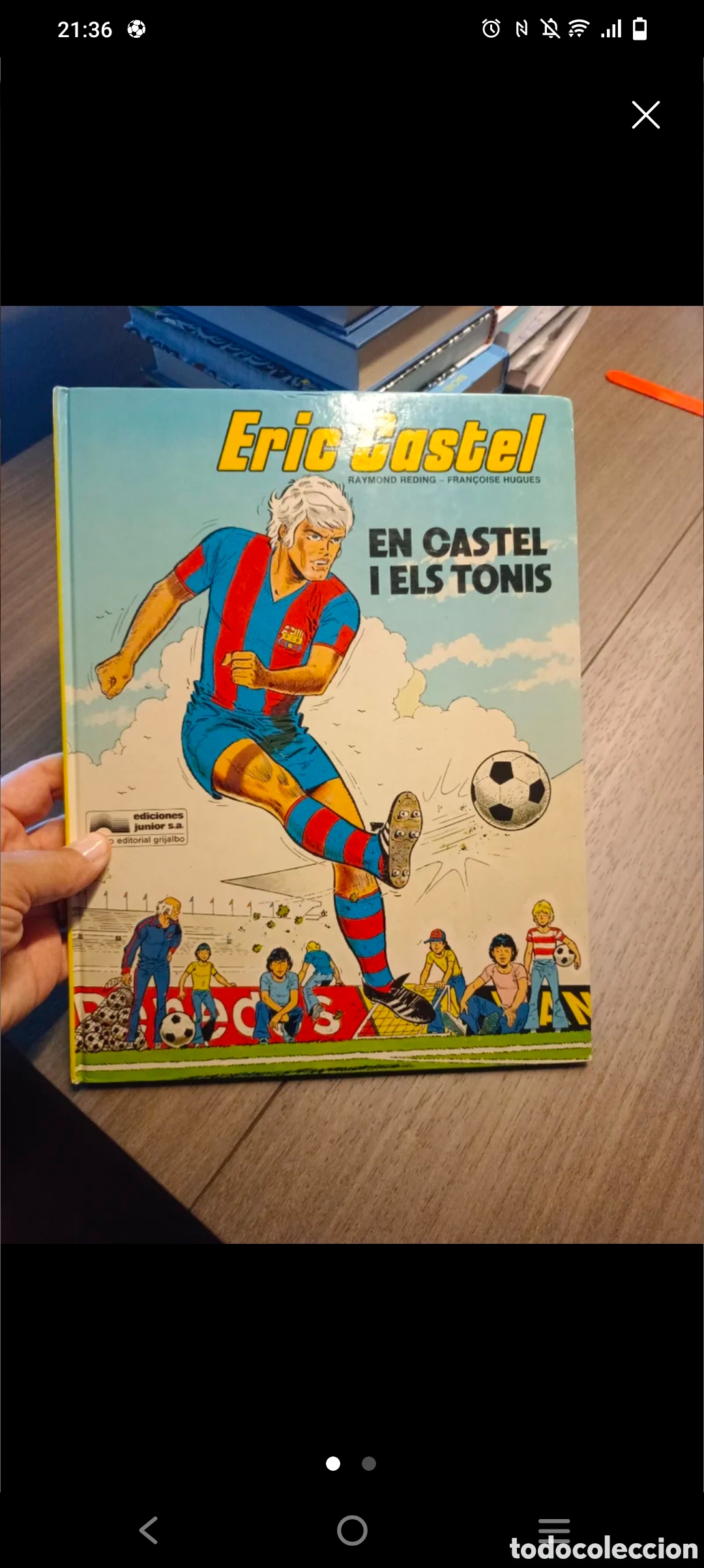C&oacute;mics: C&ograve;mic Eric Castel, rapa dura, en catal&agrave; - Foto 1