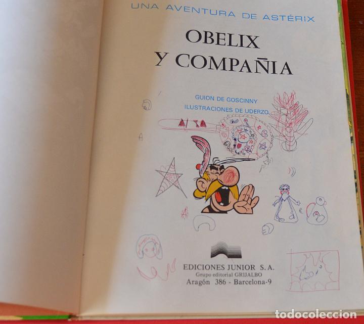 C&oacute;mics: ASTERIX - OBELIX Y COMPA&Ntilde;IA - DARGAUD - EDICIONES JUNIOR 1976 - Foto 3