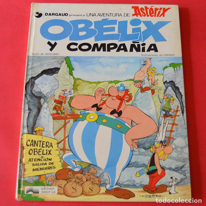 C&oacute;mics: ASTERIX - OBELIX Y COMPA&Ntilde;IA - DARGAUD - EDICIONES JUNIOR 1976 - Foto 1