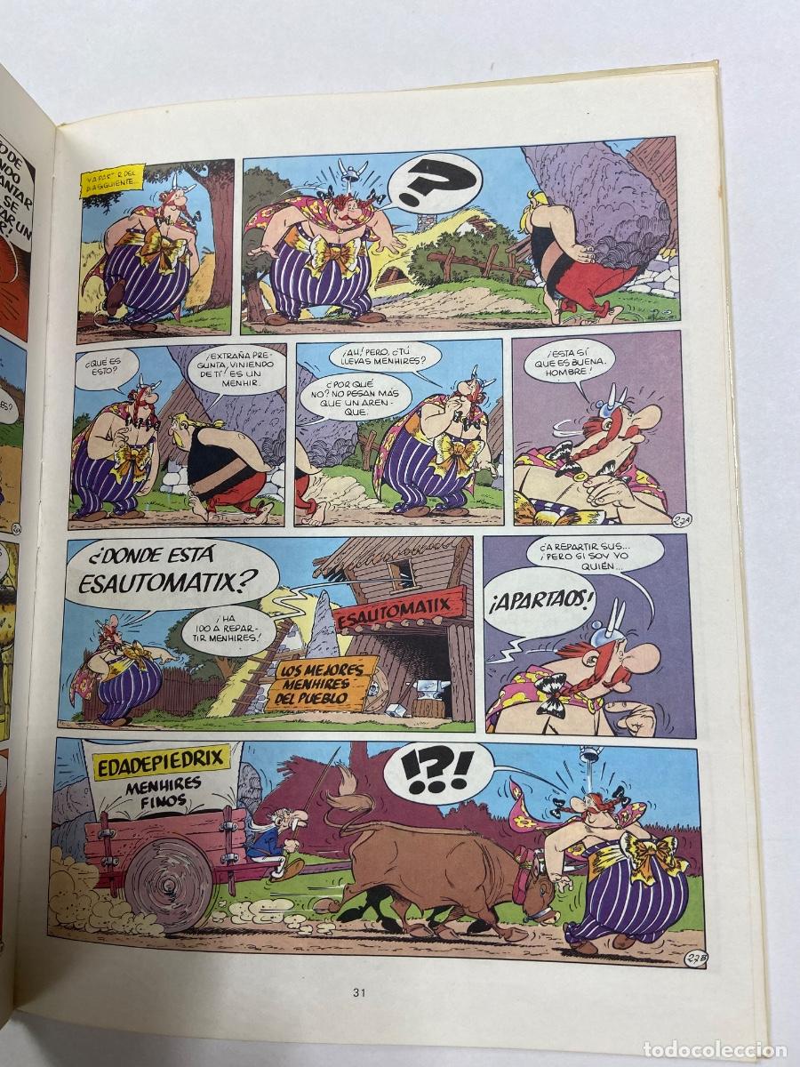 C&oacute;mics: Ast&eacute;rix. Ob&eacute;lix y compa&ntilde;&iacute;a. Ediciones Junior. 1976. - Foto 5