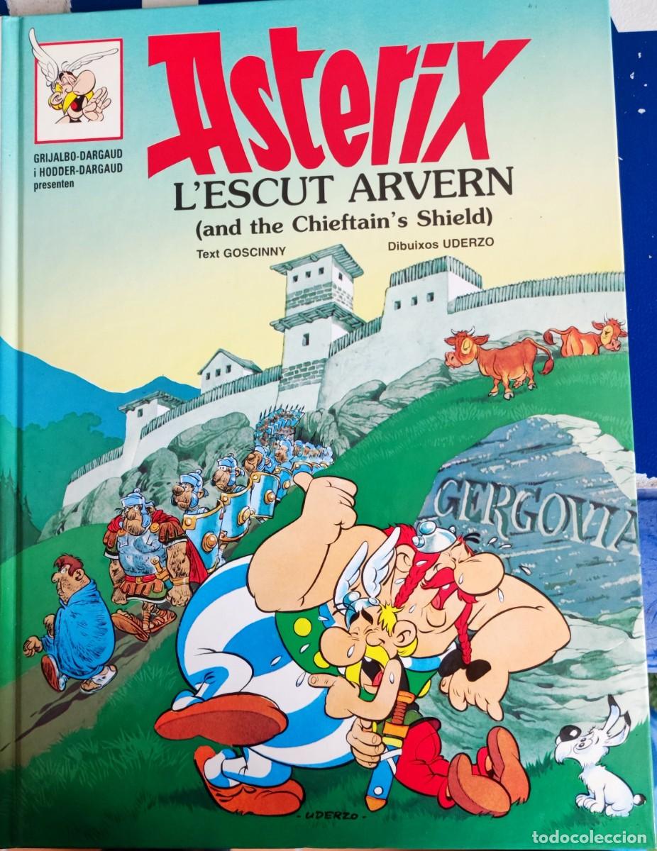 C&oacute;mics: Asterix LEscut Arvern Catal&aacute;n-Ingl&eacute;s - Foto 1