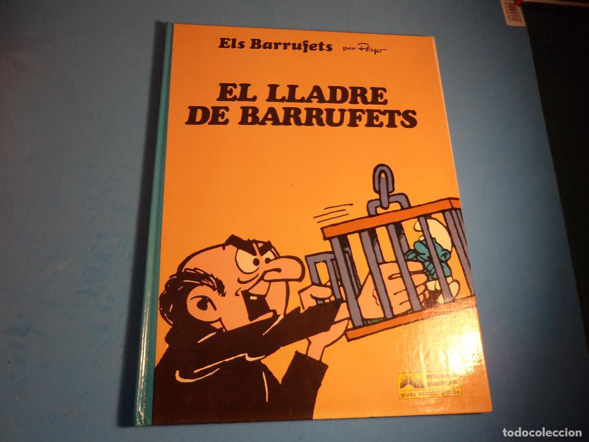 C&oacute;mics: Els Barrufets. N&ordm; 10. Ediciones Junior. En catalan. - Foto 1