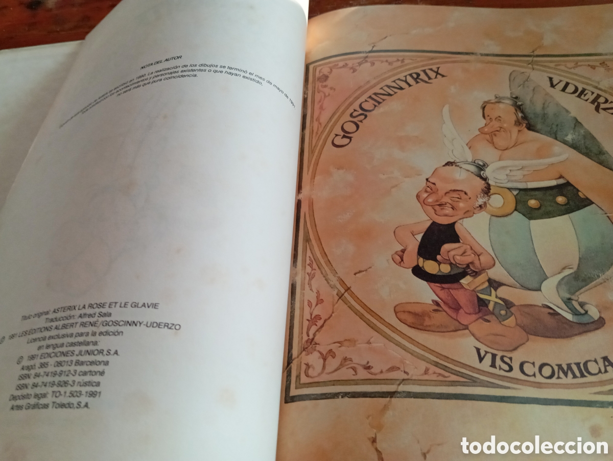 C&oacute;mics: COMIC AST&Eacute;RIX LA ROSA Y LA ESPADA EDICI&Oacute;NES JUNIOR - Foto 3