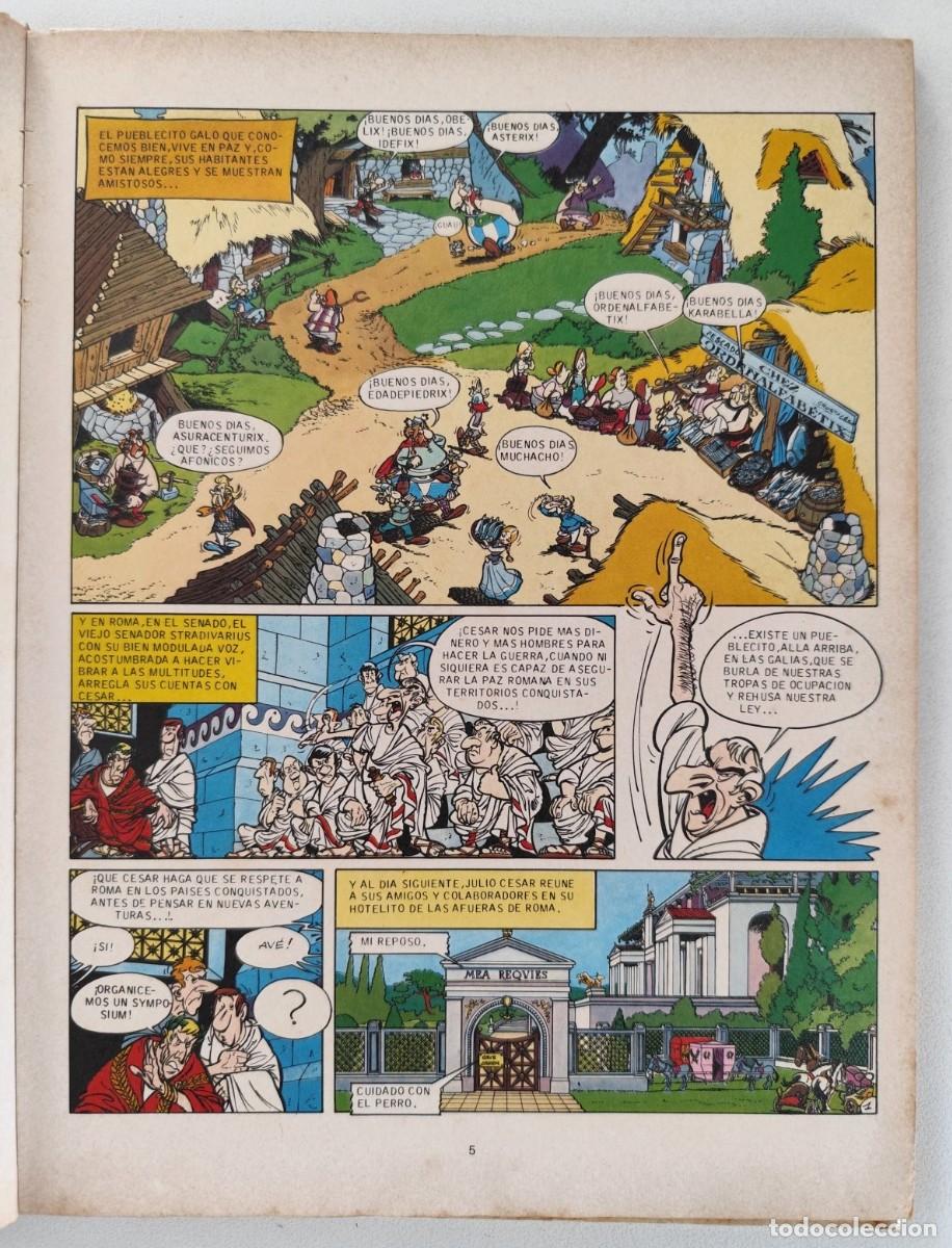C&oacute;mics: AST&Eacute;RIX # 12 - LA CIZA&Ntilde;A ~ JUNIOR/GRIJALBO (1981) - Foto 5