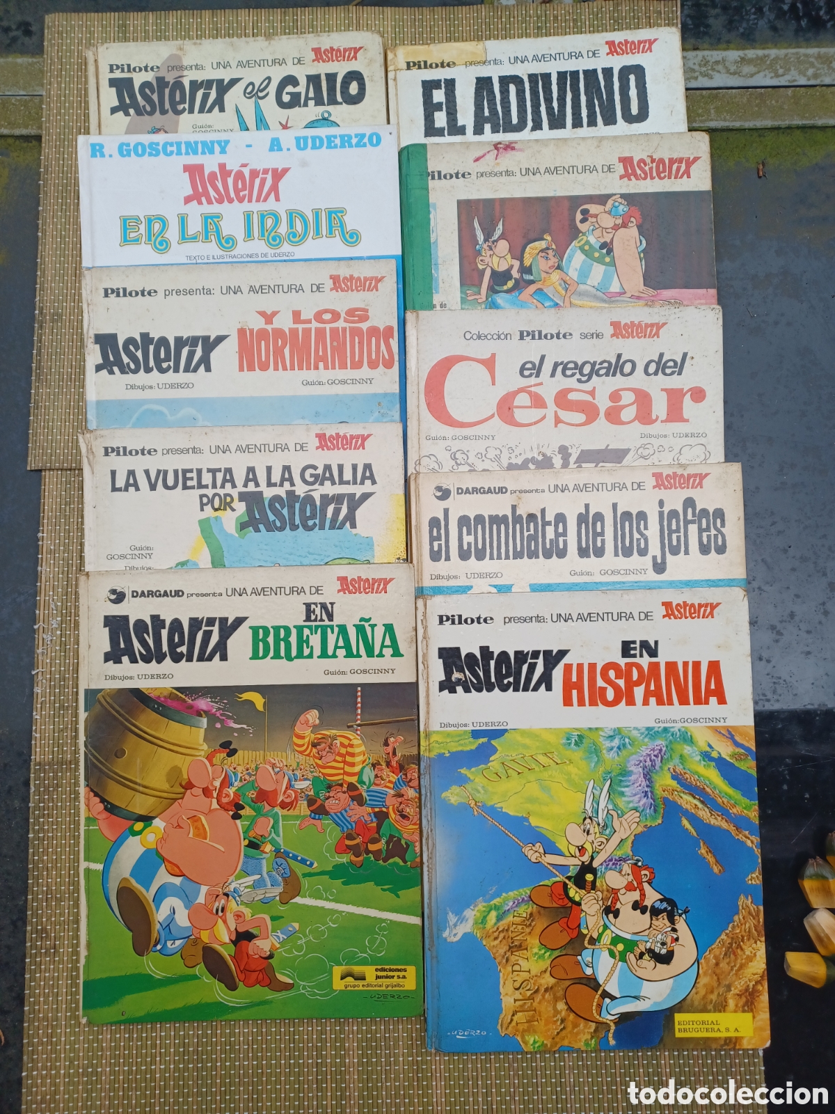 C&oacute;mics: Lote 10 c&oacute;mics Ast&eacute;rix - Foto 1