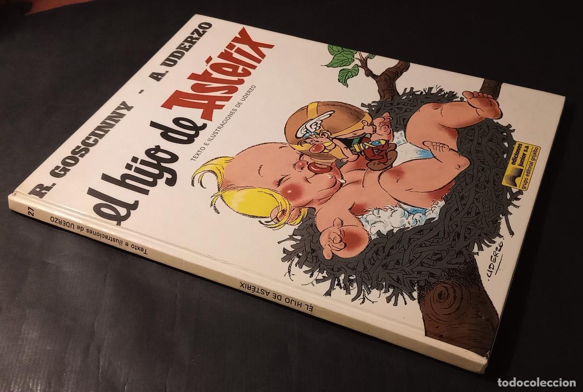 C&oacute;mics: EL HIJO DE AST&Eacute;RIX - UDERZO - EDICIONES JUNIOR 1983 - Foto 2