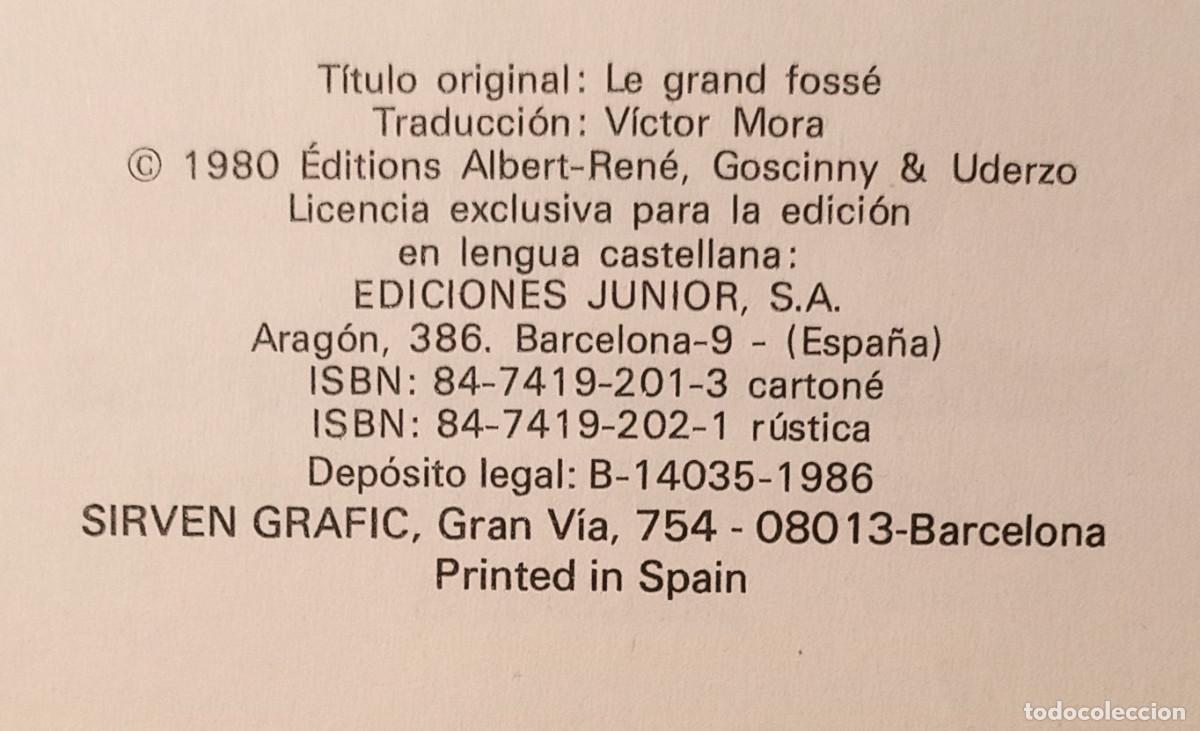 C&oacute;mics: AST&Eacute;RIX, LA GRAN ZANJA - UDERZO - EDICIONES JUNIOR 1986 - Foto 5
