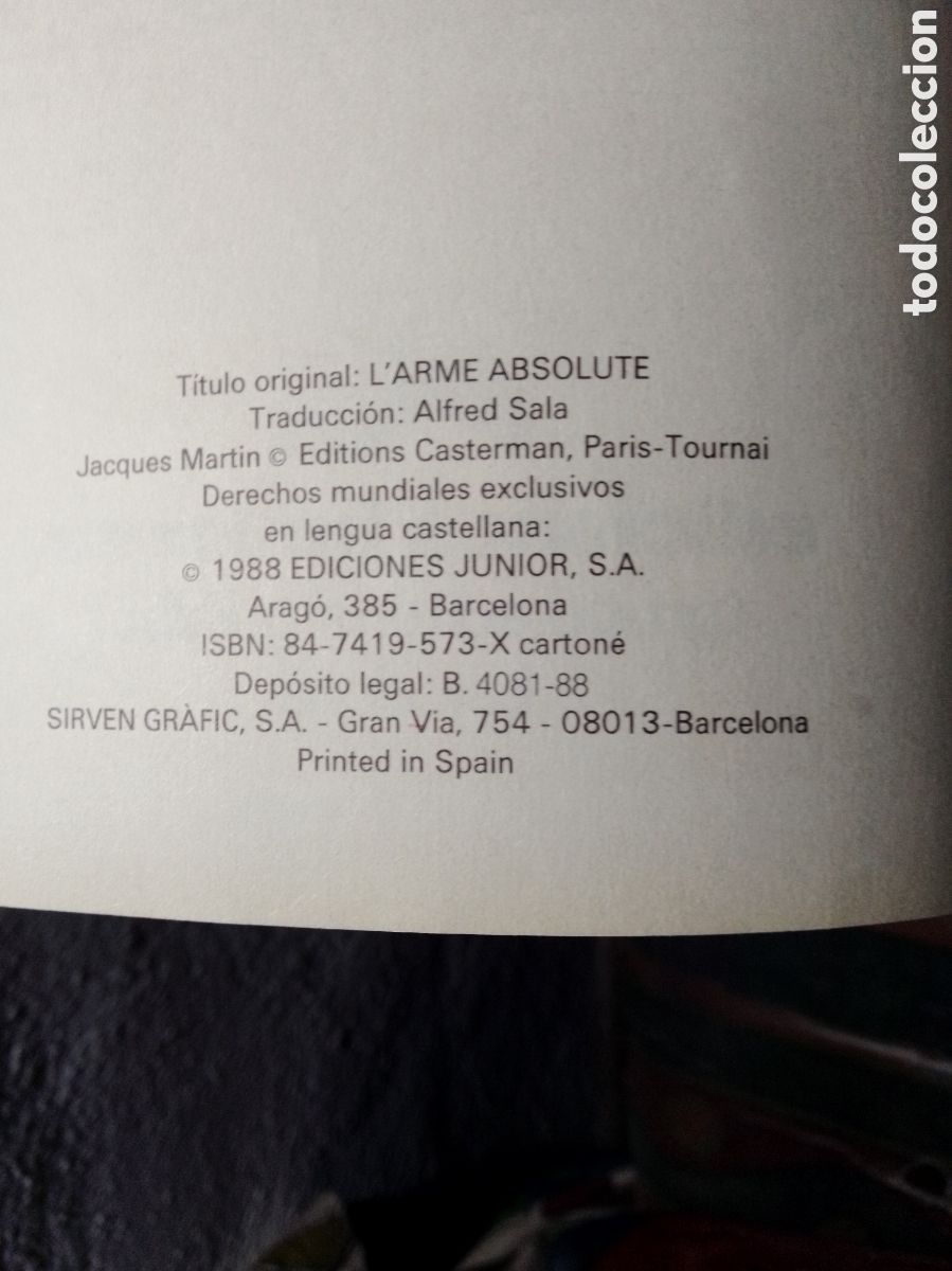 C&oacute;mics: LEFRANC 8 EL ARMA ABSOLUTA - Foto 3
