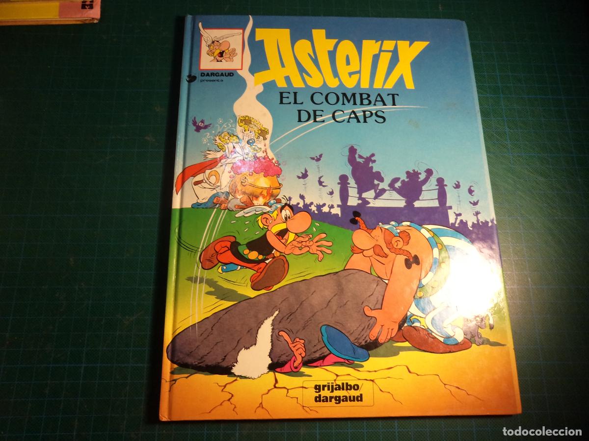 C&oacute;mics: Asterix. El combat de caps. Grijalbo. En catalan. (Ref. 18-B) - Foto 1