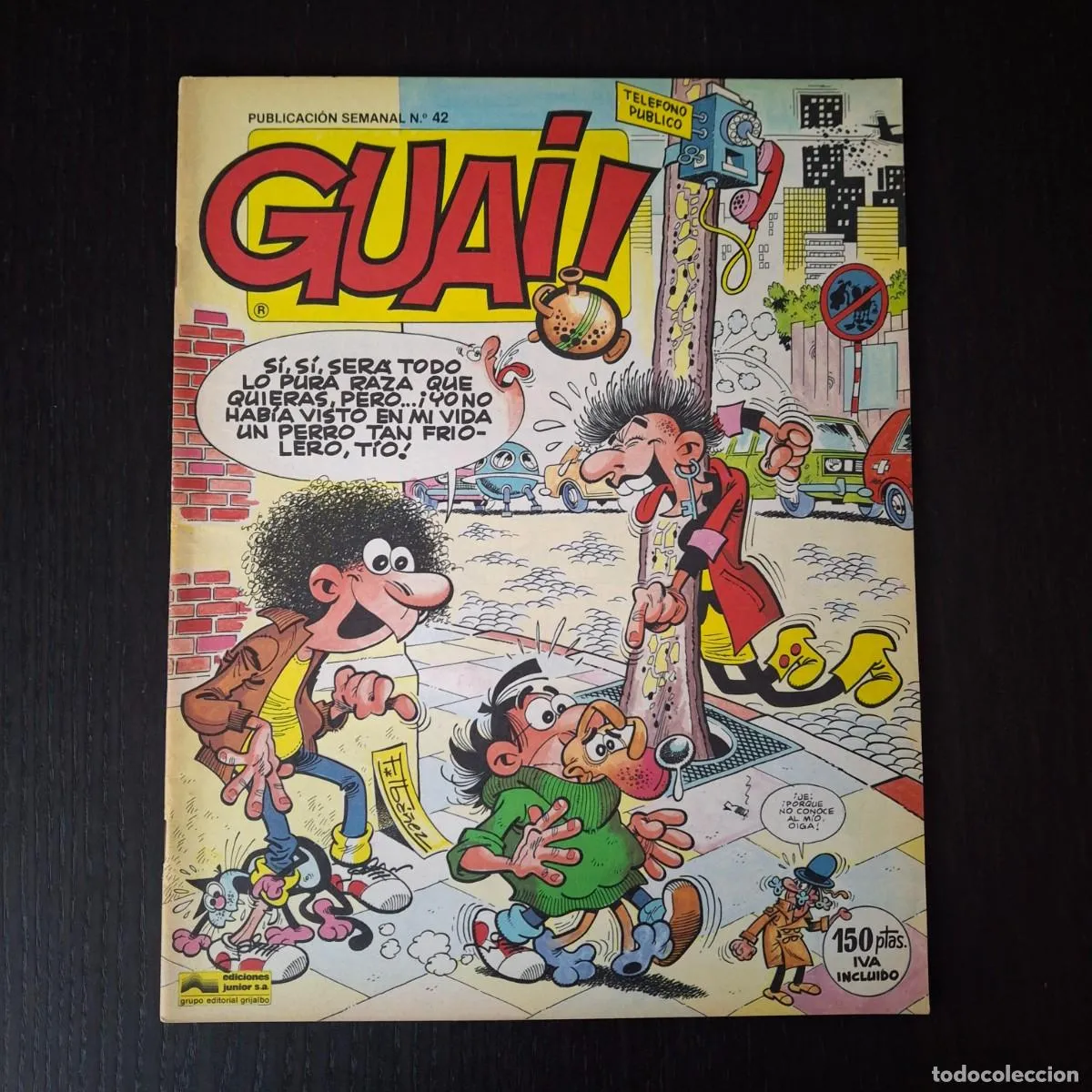 GUAI ! Nº 42 - COMIC EDICIONES JUNIOR GRIJALBO IBAÑEZ