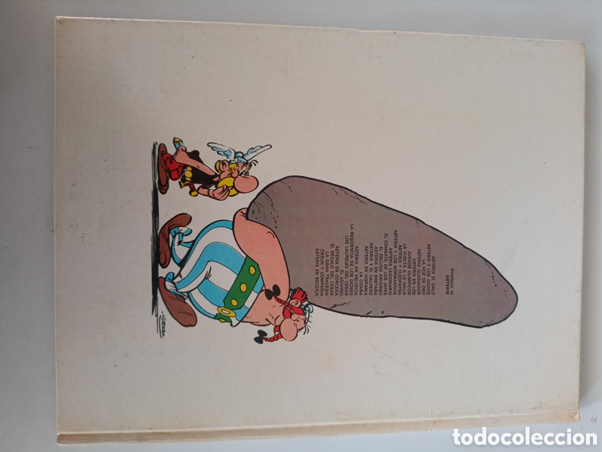 C&oacute;mics: Aventuras de Ast&eacute;rix .La ciza&ntilde;a 1978 - Foto 2