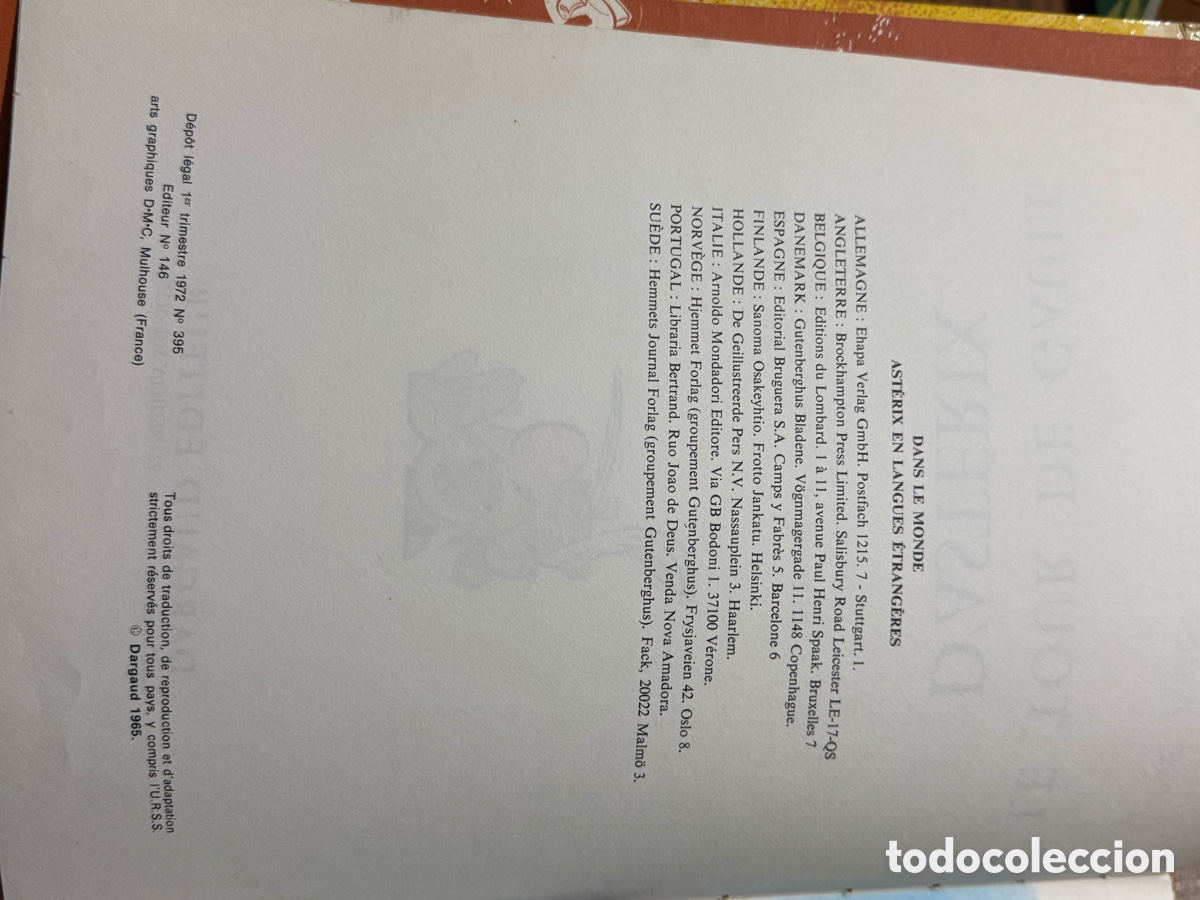 C&oacute;mics: Lote de c&ograve;mics de Ast&egrave;rix y Obelix en frances - Foto 13