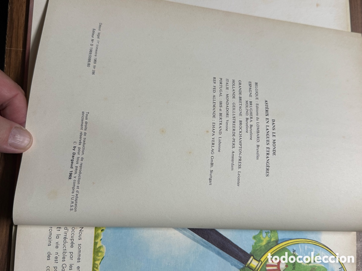 C&oacute;mics: Lote de c&ograve;mics de Ast&egrave;rix y Obelix en frances - Foto 25
