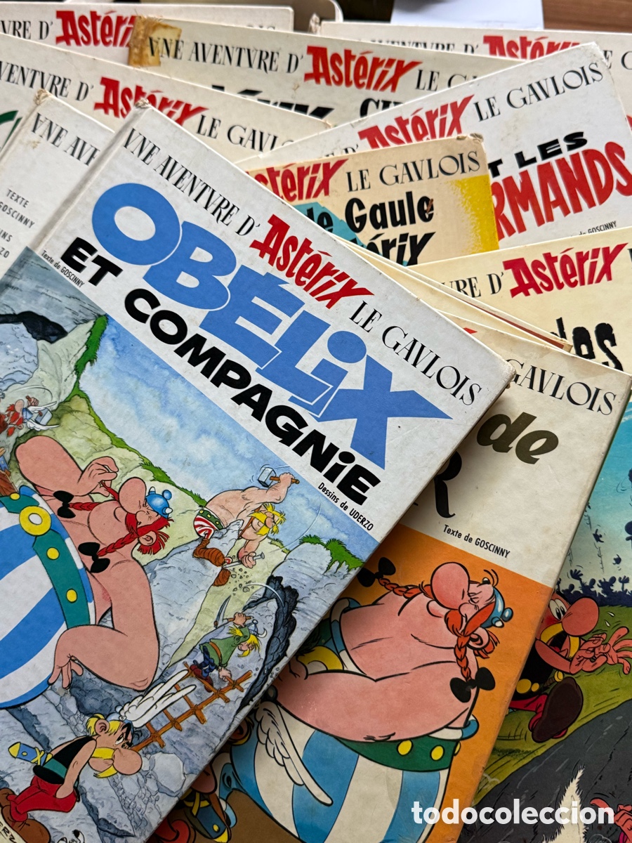 C&oacute;mics: Lote de c&ograve;mics de Ast&egrave;rix y Obelix en frances - Foto 1