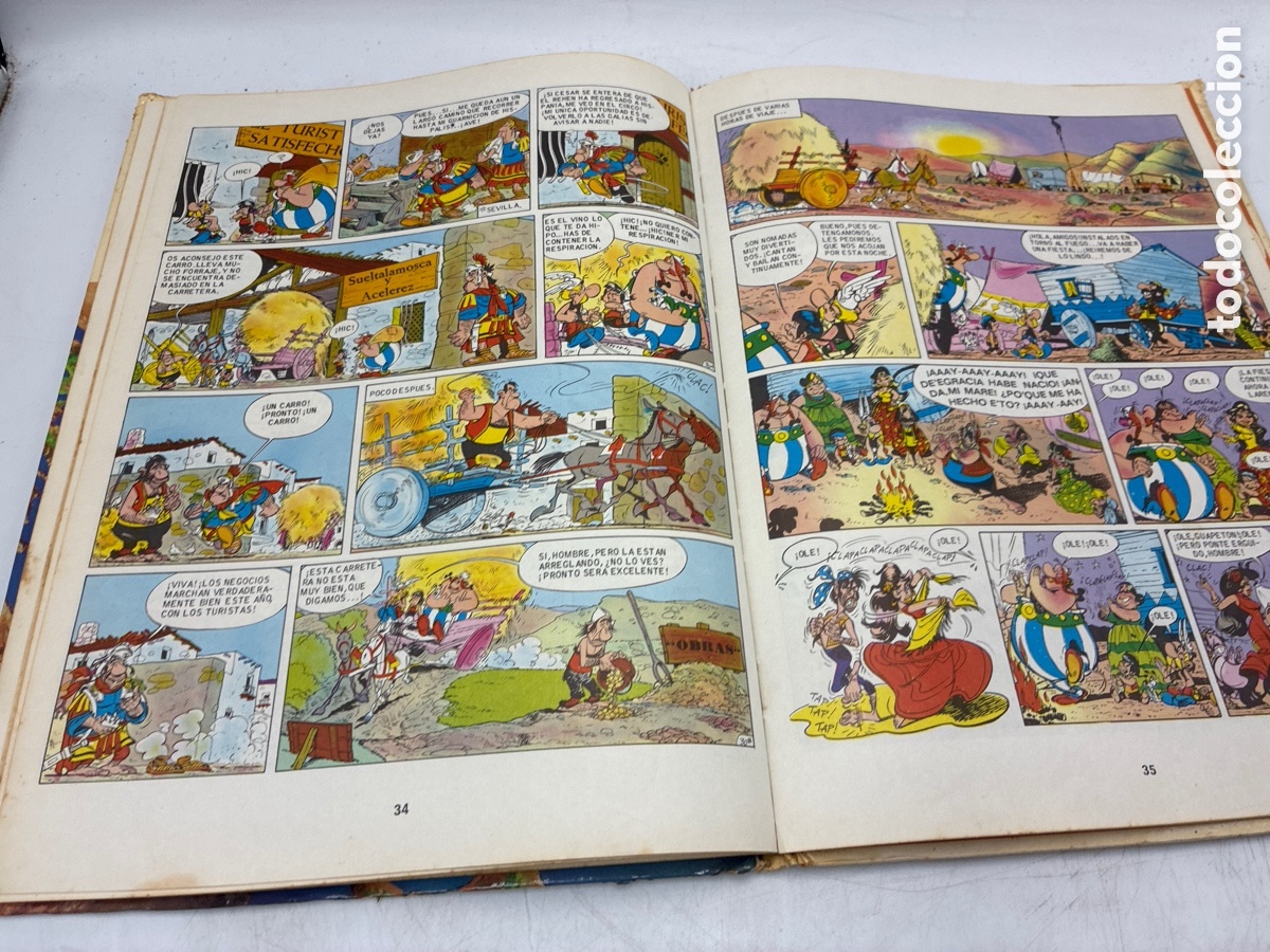 C&oacute;mics: Asterix en Hispania. Editorial Bruguera S. A. - Foto 6