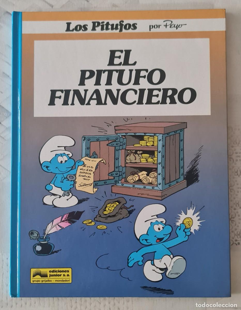 C&oacute;mics: LOS PITUFOS. EL PITUFO FINANCIERO. Ediciones Junior 1994. - Foto 1