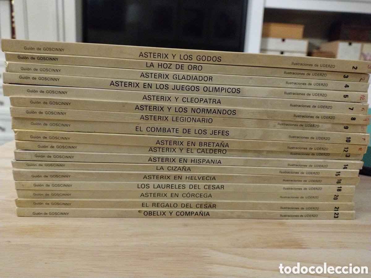 C&oacute;mics: 17 Comics Ast&eacute;rix a&ntilde;os 80 - Foto 2