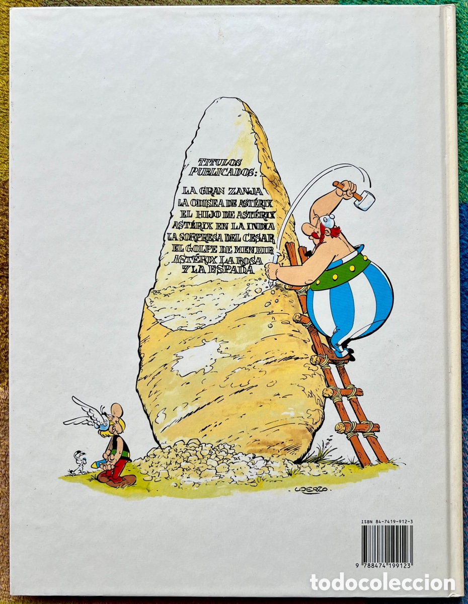 C&oacute;mics: ASTERIX. LA ROSA Y LA ESPADA 1991 - Foto 2