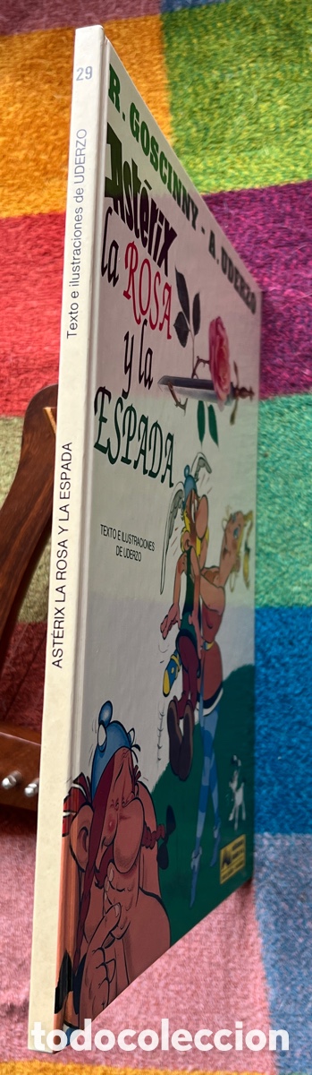 C&oacute;mics: ASTERIX. LA ROSA Y LA ESPADA 1991 - Foto 3
