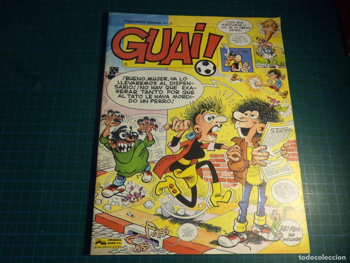 C&oacute;mics: Guai! N&ordm; 21. Ediciones Junior. - Foto 1