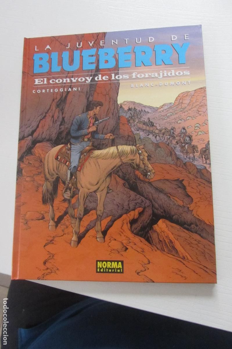 C&oacute;mics: JUVENTUD DE BLUEBERRY 54. EL CONVOY DE LOS FORAJIDOS Corteggiani/Blanc-Dumont NORMA ARX101