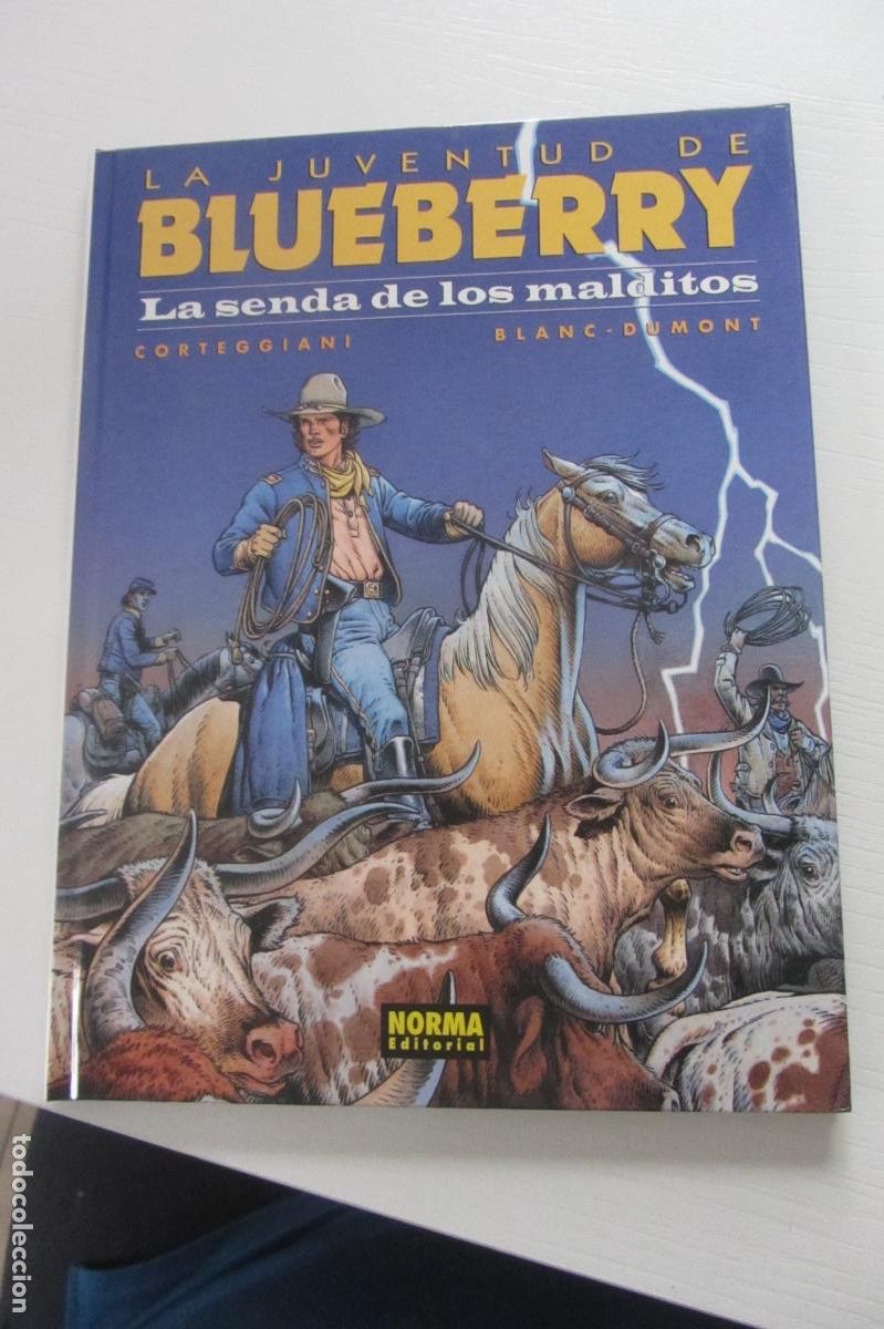 C&oacute;mics: BLUEBERRY N&ordm; 40 LA SENDA DE LOS MALDITOS Corteggiani/BLANC-DUMONT NORMA BUEN ESTADO ARX253