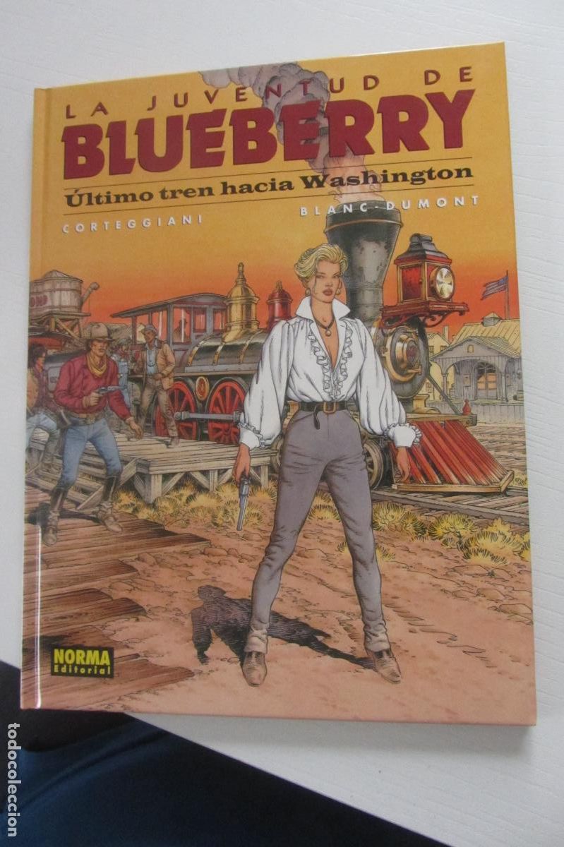 C&oacute;mics: BLUEBERRY N&ordm; 41 &Uacute;LTIMO TREN HACIA WASHINGTON Corteggiani/BLANC-DUMONT NORMA BUEN ESTADO ARX253