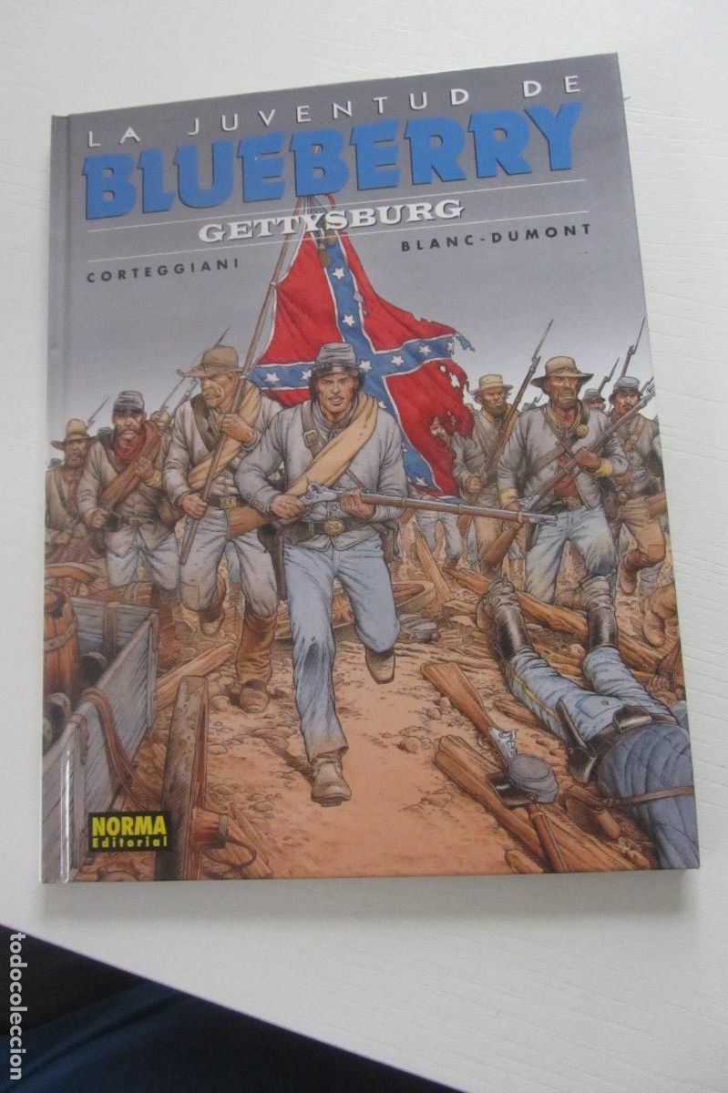 C&oacute;mics: LA JUVENTUD DE BLUEBERRY N&ordm; 53 GETTYSBURG Corteggiani/BLANC-DUMONT NORMA BUEN ESTADO ARX253