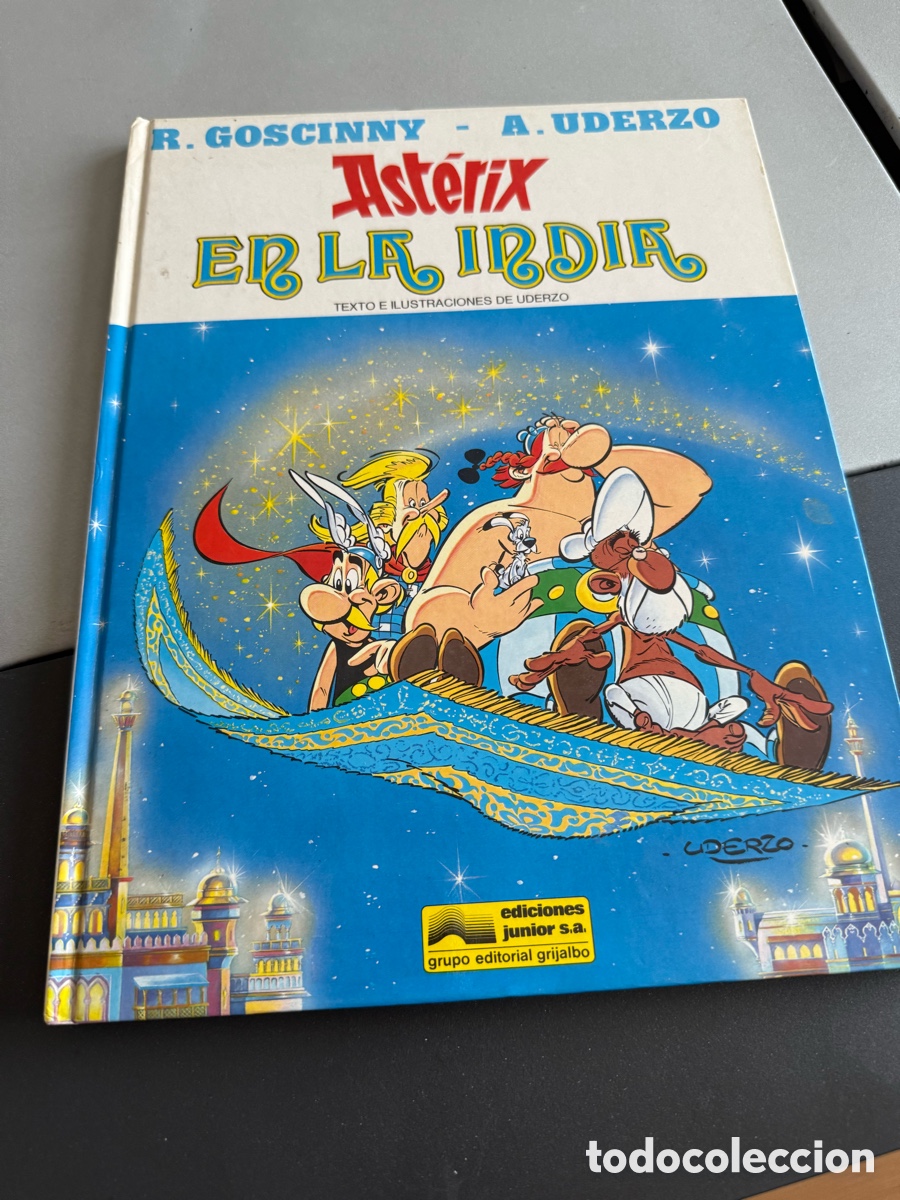 C&oacute;mics: ASTERIX EN LA INDIA. Ediciones Junior. 1987 - Foto 1