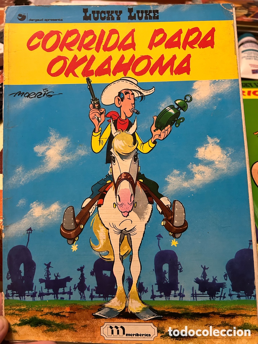 C&oacute;mics: LUCKI-LUKE CORRIDA PARA OKLAJOMA PORTUGUES