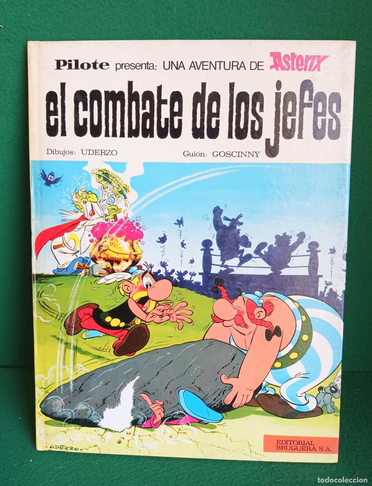 C&oacute;mics: AST&Eacute;RIX PILOTE 1&ordf; EDICI&Oacute;N SIN N&Uacute;MERO - EL COMBATE DE LOS JEFES - 1&ordf;/1969 - EXCELENTE