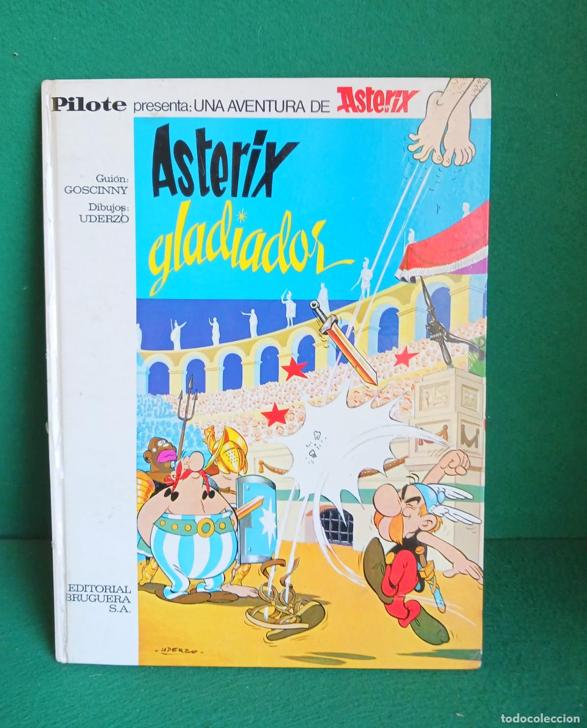 Comics: AST&Eacute;RIX PILOTE 1&ordf; EDICI&Oacute;N SIN N&Uacute;MERO - AST&Eacute;RIX GLADIADOR 5 - 1&ordf;/1968 - BUENO