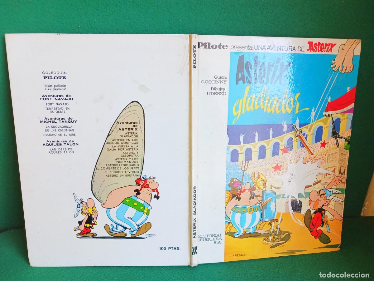 C&oacute;mics: AST&Eacute;RIX PILOTE 1&ordf; EDICI&Oacute;N SIN N&Uacute;MERO - AST&Eacute;RIX GLADIADOR 5 - 1&ordf;/1968 - BUENO