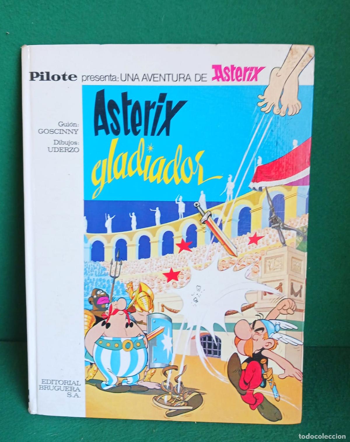 C&oacute;mics: AST&Eacute;RIX PILOTE 1&ordf; EDICI&Oacute;N SIN N&Uacute;MERO - AST&Eacute;RIX GLADIADOR 6 - 1&ordf;/1968 - BUENO