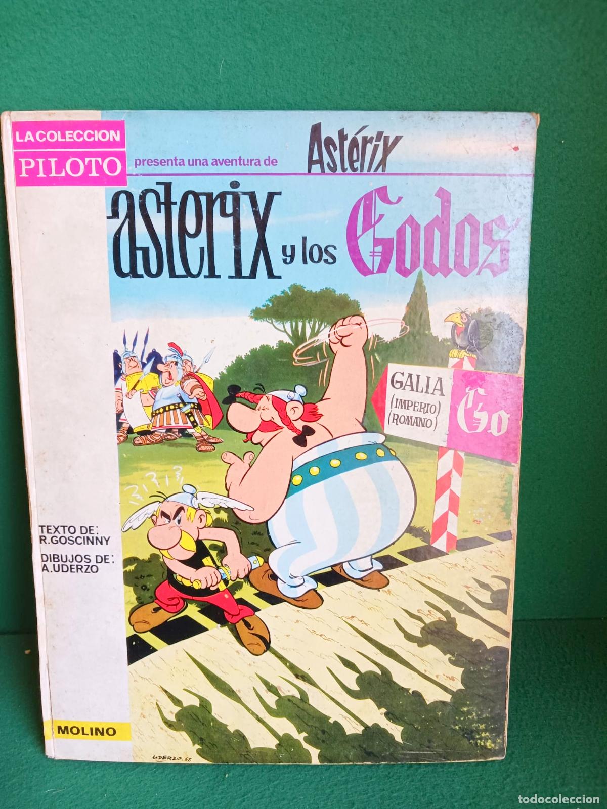 C&oacute;mics: AST&Eacute;RIX MOLINO COLECCI&Oacute;N PILOTO - AST&Eacute;RIX Y LOS GODOS - 1&ordf;/1966 - BUEN ESTADO