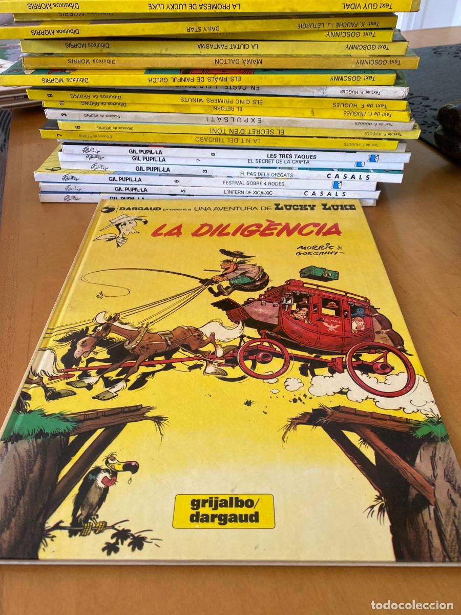 C&oacute;mics: LA DILIGENCIA LUCKY LUKE MORRIS EN CATAL&Agrave; GRIJALBO 1983