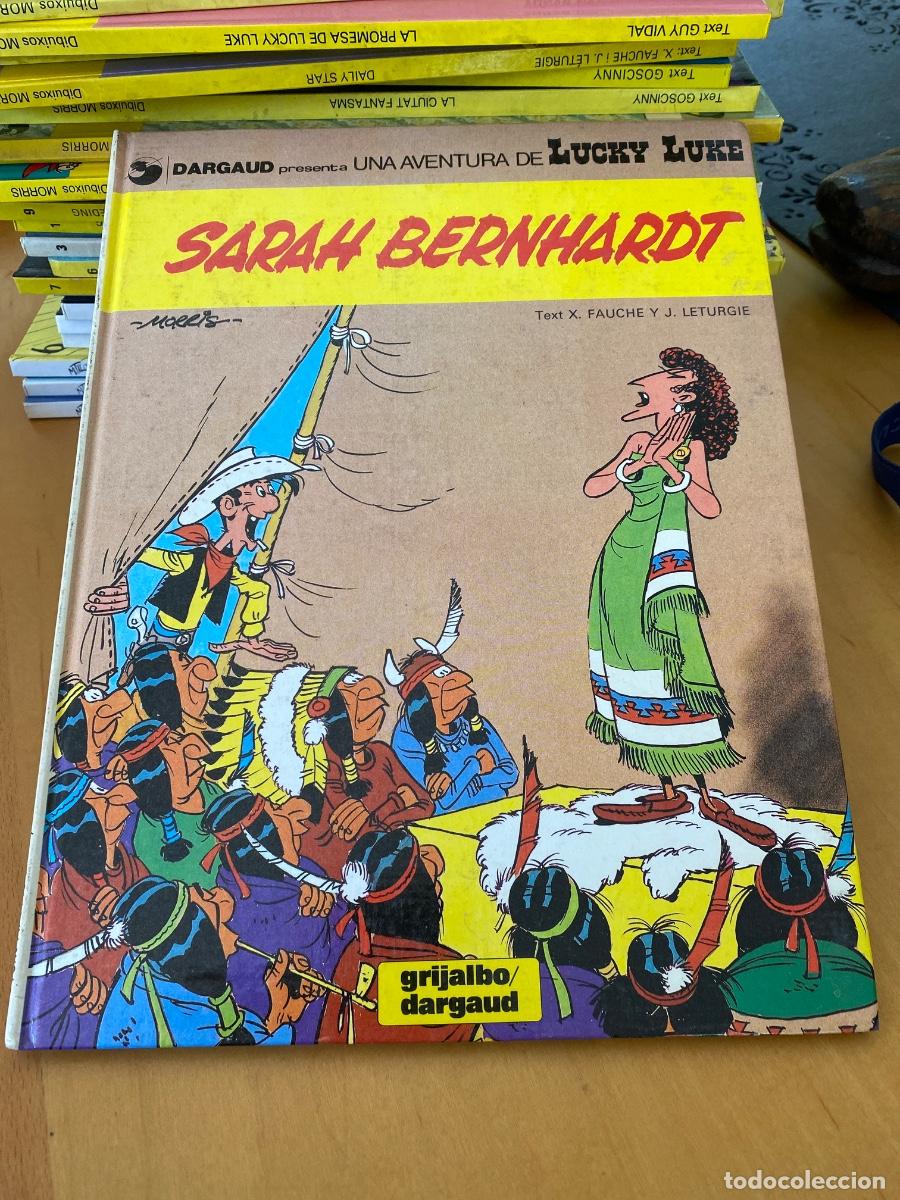 C&oacute;mics: SARAH BERNHARDT LUCKY LUKE MORRIS EN CATAL&Agrave; GRIJALBO 1983