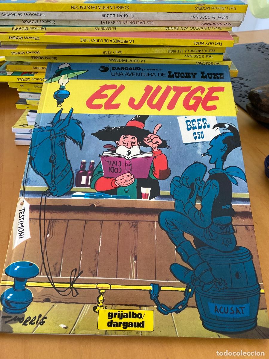 C&oacute;mics: EL JUTGE LUCKY LUKE MORRIS EN CATAL&Agrave; GRIJALBO 1988
