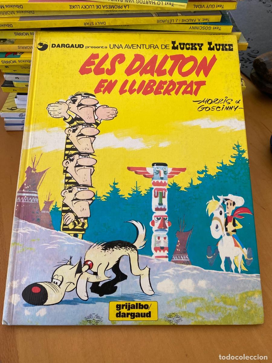 C&oacute;mics: ELS DALTON EN LLIBERTAT LUCKY LUKE MORRIS EN CATAL&Agrave; GRIJALBO 1983