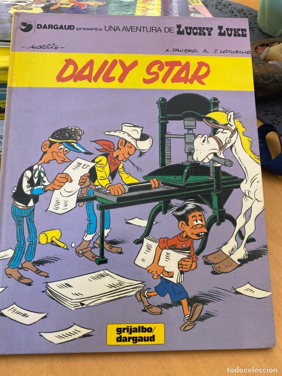 C&oacute;mics: DAILY STAR LUCKY LUKE MORRIS EN CATAL&Agrave; GRIJALBO 1985