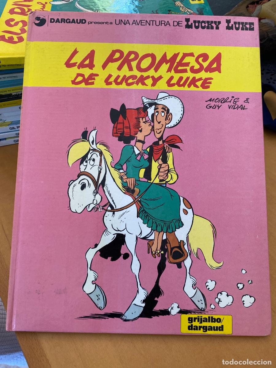 C&oacute;mics: LA PROMESA DE LUCKY LUKE MORRIS EN CATAL&Agrave; GRIJALBO 1986