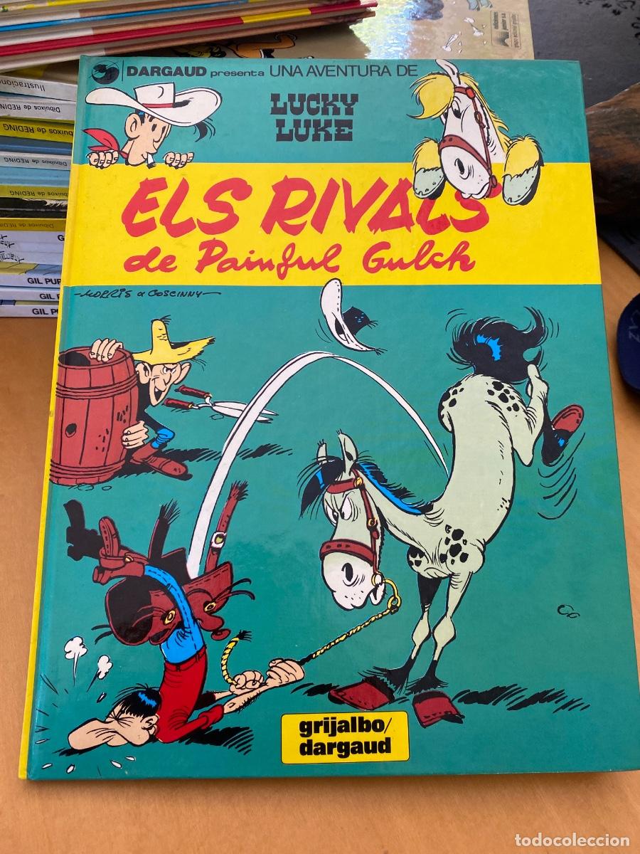 C&oacute;mics: ELS RIVALS DE PAINFUL GULCH LUCKY LUKE MORRIS EN CATAL&Agrave; GRIJALBO 1987