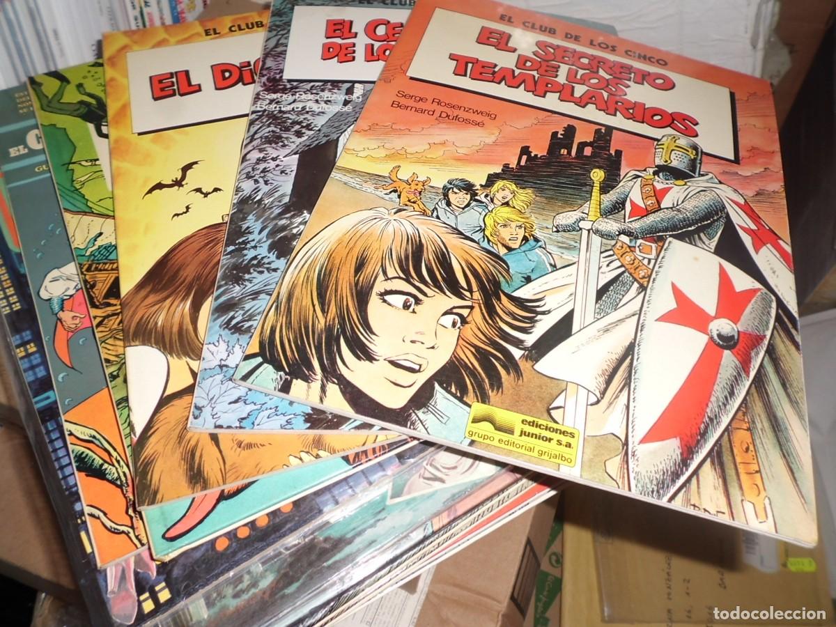 C&oacute;mics: EL CLUB DE LOS CINCO COMPLETA 4 TOMOS GRIJALBO