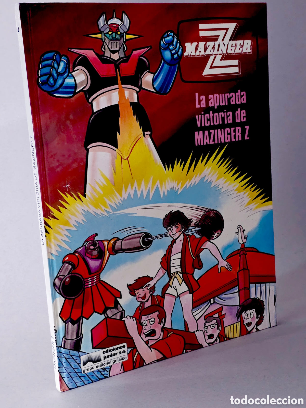C&oacute;mics: C&Oacute;MIC EXCELENTE MAZINGER Z 4 LA APURADA VICTORIA EDICIONES JUNIOR EDITORIAL GRIJALBO
