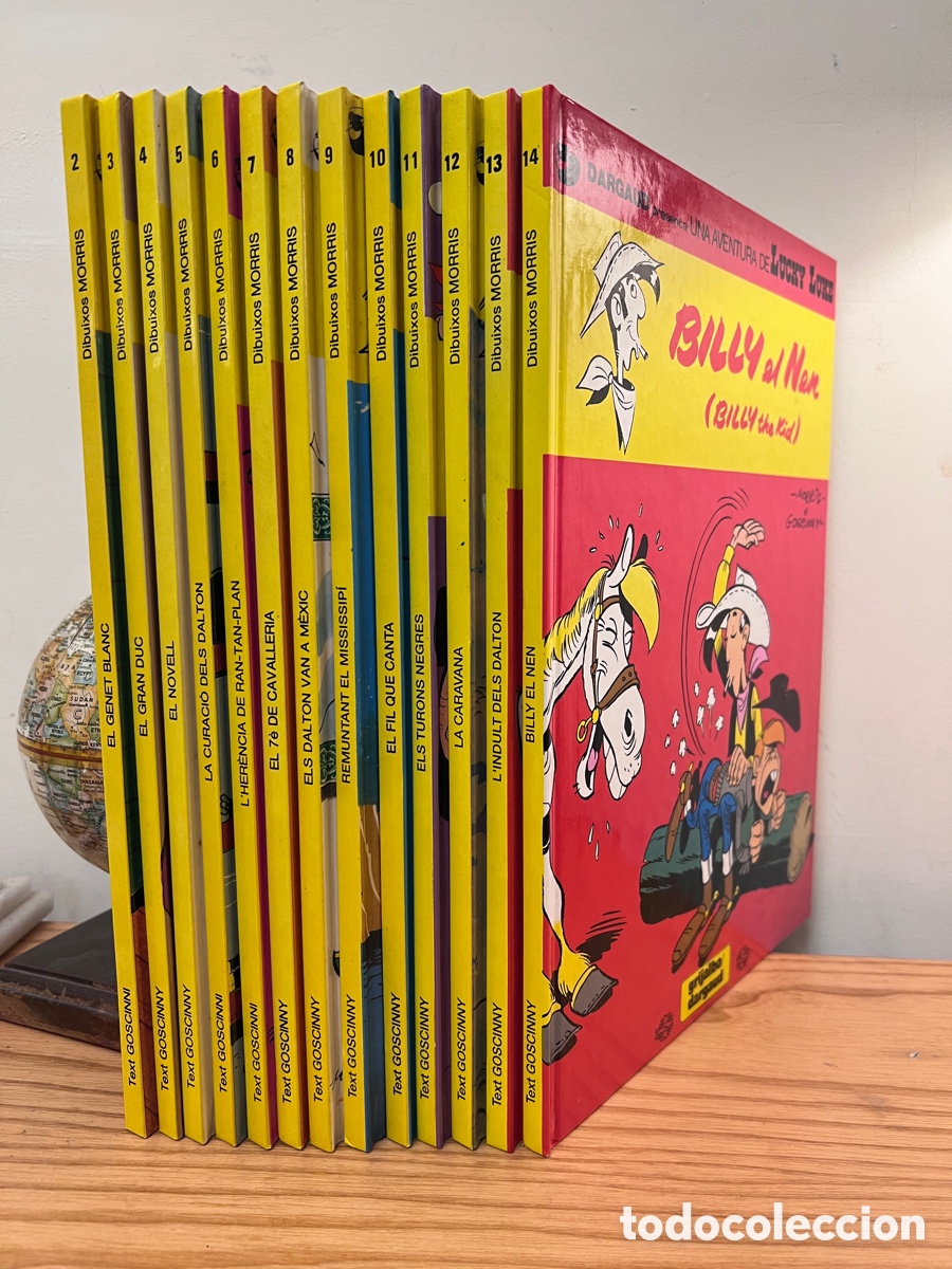 C&oacute;mics: LOTE 13 LUCKY LUKE EN CATAL&Aacute;N