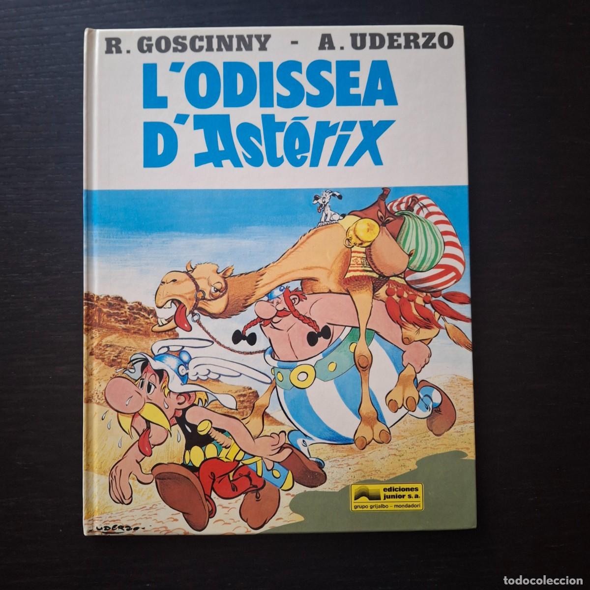 C&oacute;mics: L&acute;ODISSEA D&acute;ASTERIX - GOSCINNY UDERZO - EDICIONES JUNIOR GRIJALBO - A&Ntilde;O 1993 - CATALAN CATALA