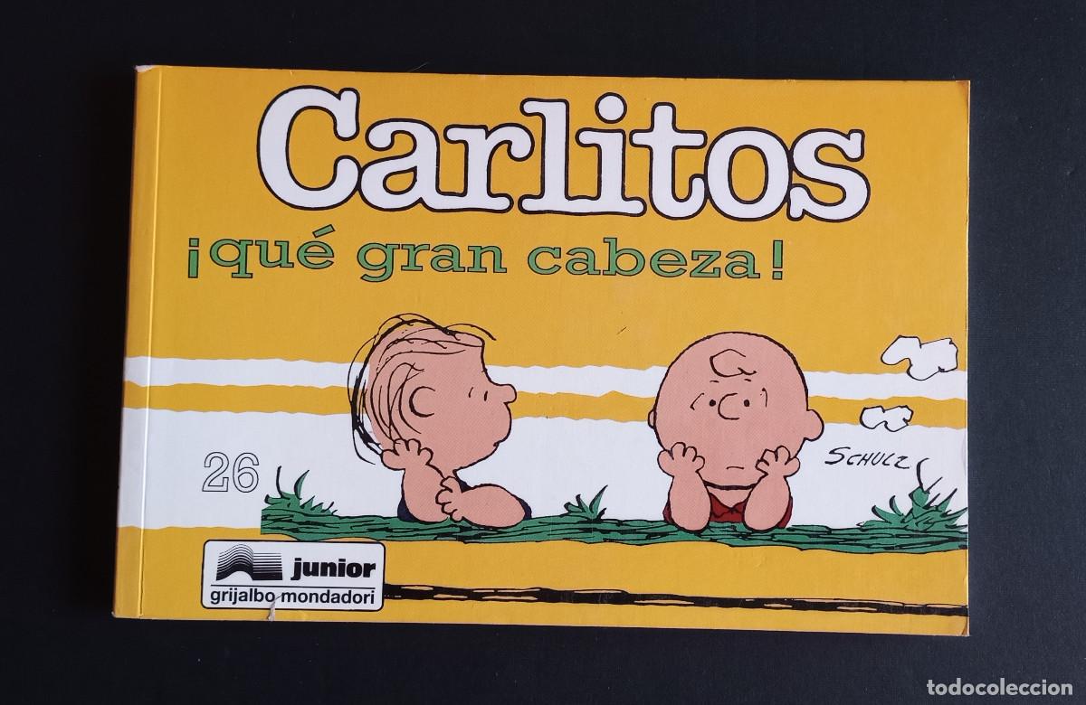 C&oacute;mics: CARLITOS N&ordm; 26 - SCHULZ - JUNIOR/GRIJALBO MONDADORI, 1996