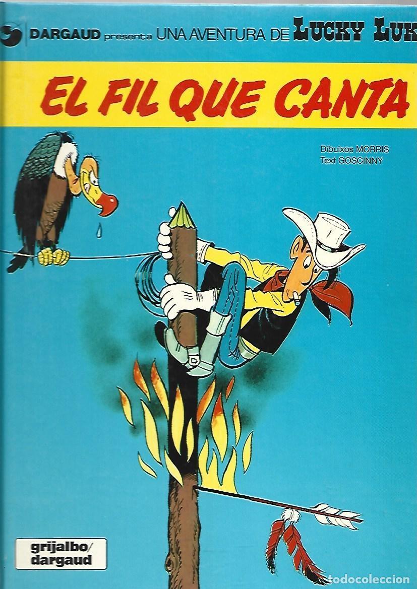 C&oacute;mics: Lucky Luke 10: el fil que canta, 1992 Grijalbo, muy buen estado