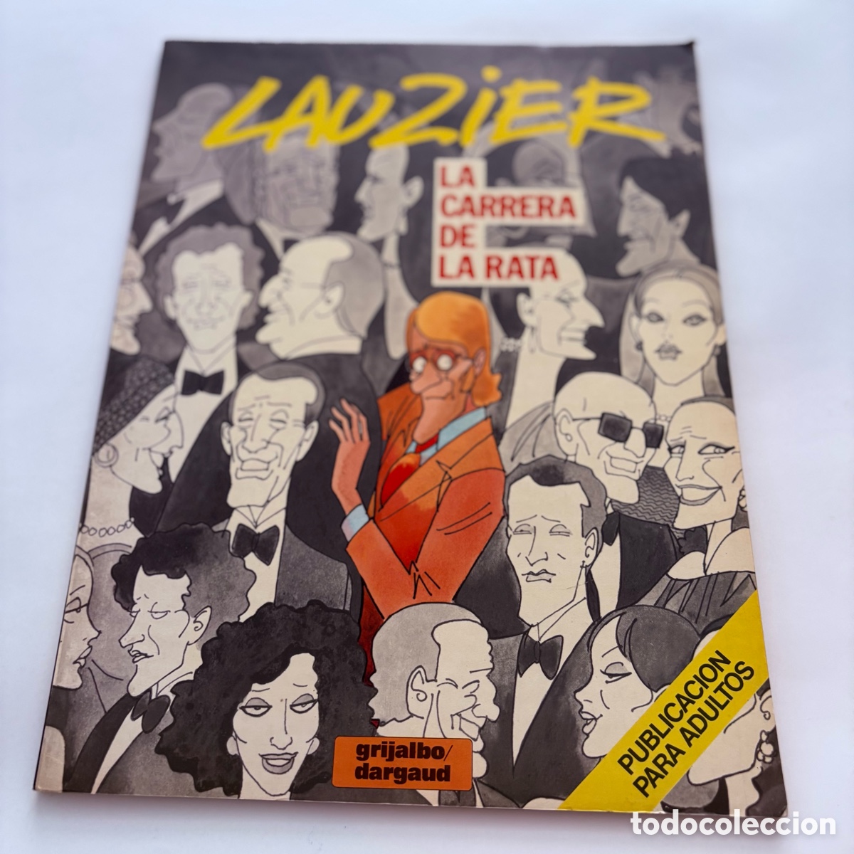 C&oacute;mics: comic Lauzier N&ordm; 5 La carrera de la rata 1985 grijalbo dargaud